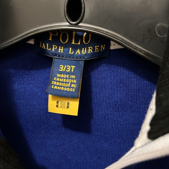 RALPH LAUREN POLO SPORT - 3T TODDLER BOYS FULL ZIP TRACK JACKET EUC LIKE NEW - Picture 6 of 10